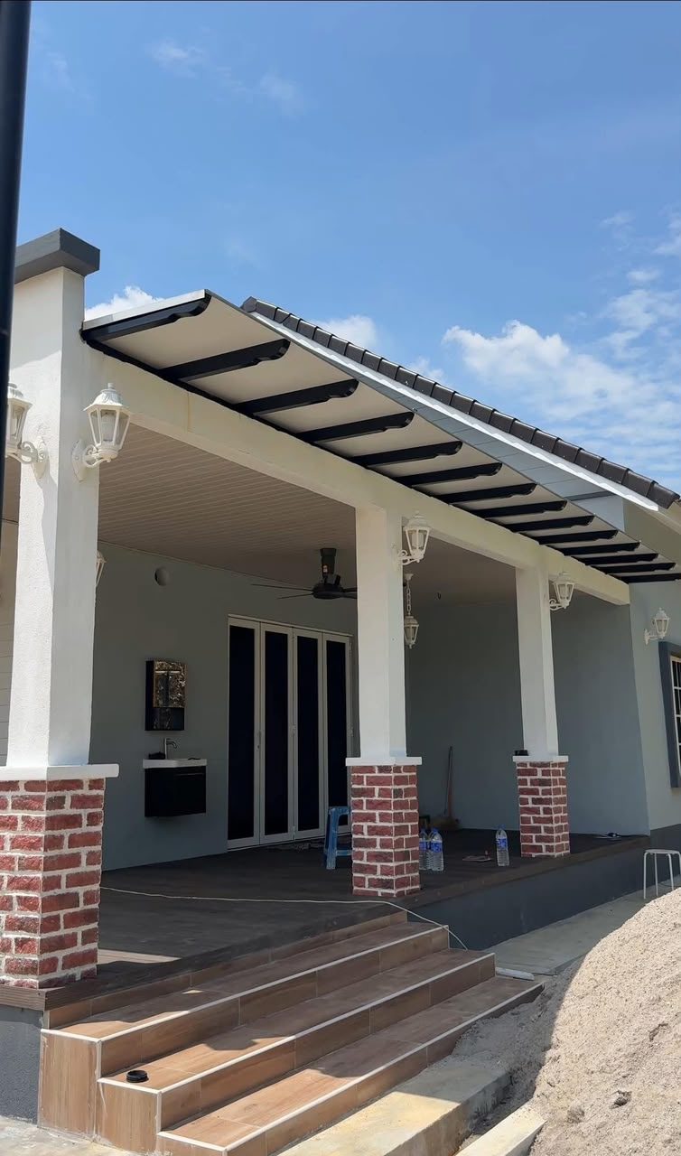 Porch rumah siap
