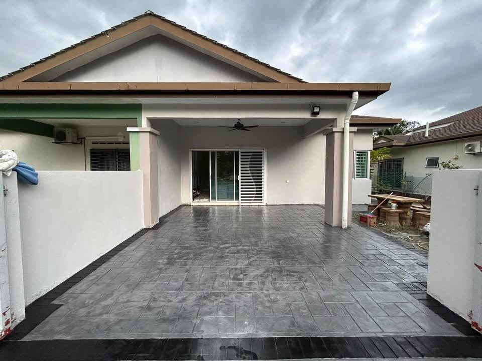 Lantai Concrete Imprint